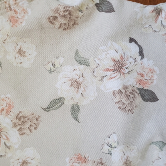 Casual Cream and Pink Lounge Bottoms with Relaxed Fit - Picture 7 of 14